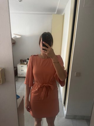 Vestido Pedro del Hierro coral talla XS