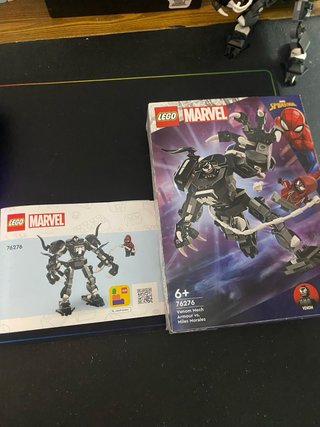 LEGO Marvel Venom Mech vs. Miles Morales 76276