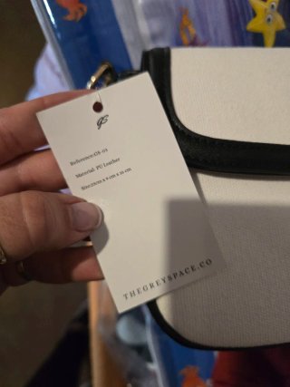 Bolso The Grey Space blanco y negro