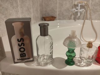 9 Frascos de Perfume VACÍOS