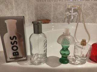 9 Frascos de Perfume VACÍOS