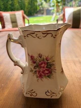 Jarra vintage St George porcelana inglesa 17x15