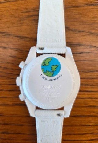 Swatch x Omega Mission Earthphase Moonshine Gold