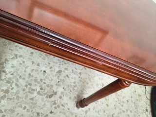Mesa comedor y 4 sillas madera
