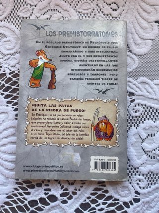 ¡Quita las patas de la piedra de fuego!Prehistoria