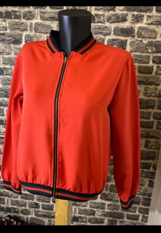 Chaqueta Sarah John Roja Mujer