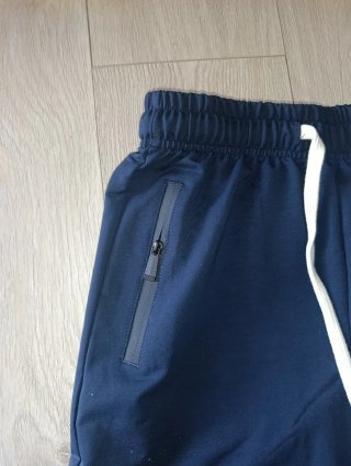 Pantaloncino EA7 Blu con Zip