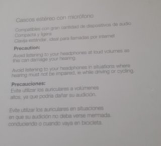 Auriculares Signalex Stereo con Micrófono