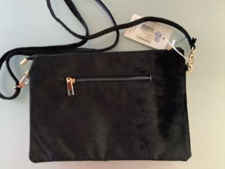 Bolso niña corazón lentejuelas rojo y negro