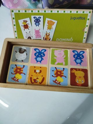 Dominó infantil Juguettos animales
