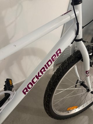 Bicicleta Rockrider FR 50 Blanca