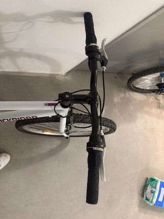 Bicicleta Rockrider FR 50 Blanca