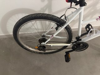 Bicicleta Rockrider FR 50 Blanca