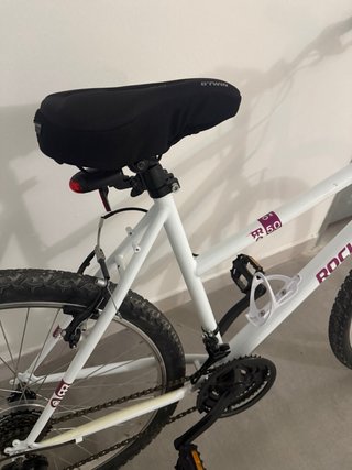 Bicicleta Rockrider FR 50 Blanca