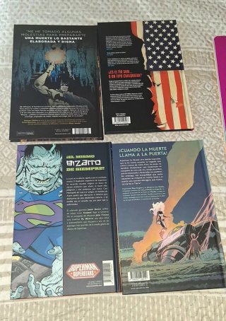 Lote Tomos tapa dura, varios personajes,ECC.DC