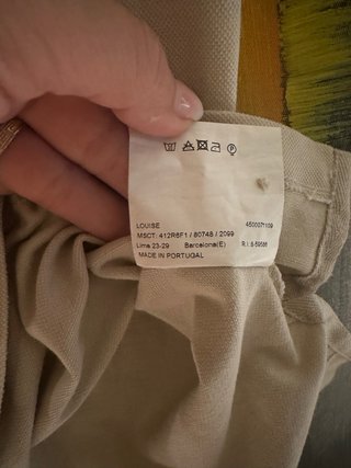 Polo Burberry Mujer Beige Talla M