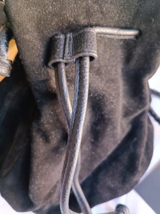 Bolso Zara Negro Piel