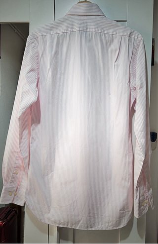Camisa Polo Ralph Lauren Rayas Rosas Talla M