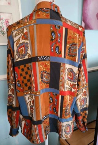 Camisa Burberrys Vintage Multicolor