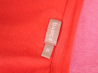 Blusa meia manga vermelha