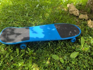 Monopatín azul para niños Decathlon