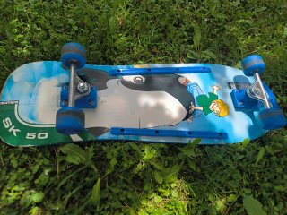 Monopatín azul para niños Decathlon