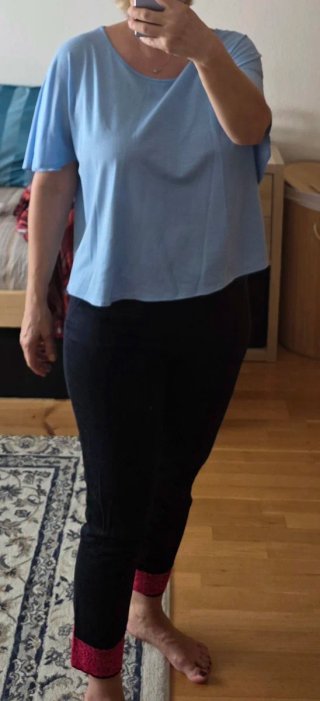 Conjunto 3 piezas: pantalón, camiseta y kimono