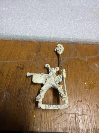 Figura Heraldo Imperio Warhammer Metal