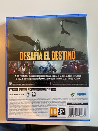 Steelbook + juego Final Fantasy VII Rebirth PS5