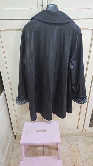 Abrigo polipiel talla 42