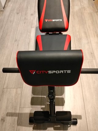 Banco de musculación plegable Citysports