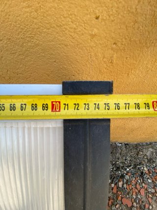 Toldo/Marquesina 75x80 cm