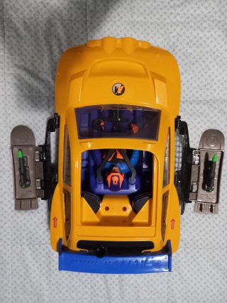 Coche Action Man Arctic Rally con piloto