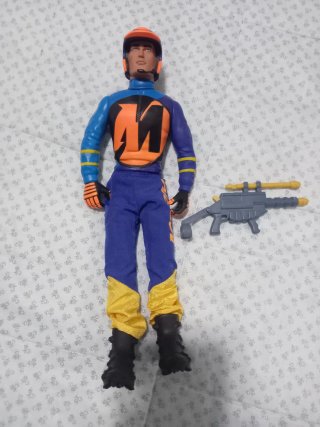 Coche Action Man Arctic Rally con piloto