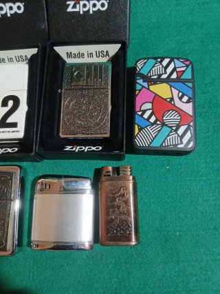 Lote de 5 Encendedores Zippo y otros