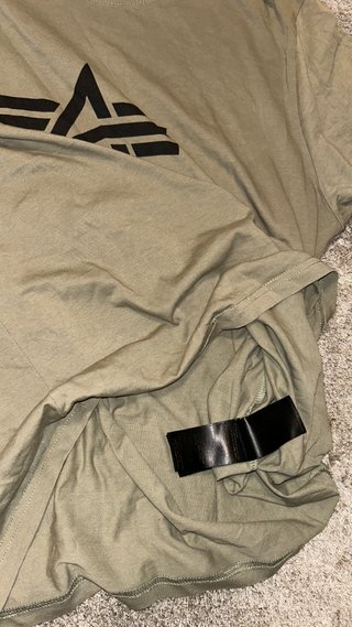 Camiseta Alpha Industries Verde Oliva