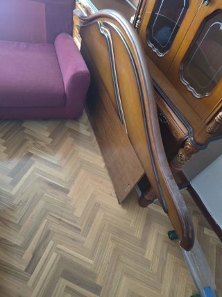 Cabecero de madera maciza
