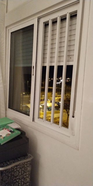 Rejas extraíbles para ventana corredera