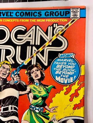 Comic USA Logan’s Run #6 (1977) Marvel Comics key