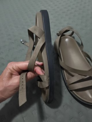 Sandalias cruzadas Lefties caquis