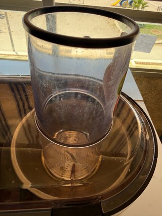 Licuadora de zumo negra