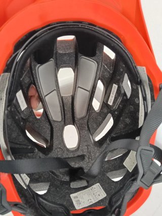 Casco Bicicleta Enduro Rockrider Naranja