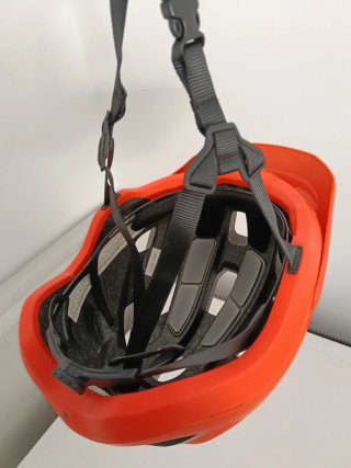 Casco Bicicleta Enduro Rockrider Naranja