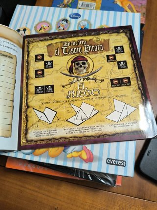 Juego magnético El Tesoro Pirata