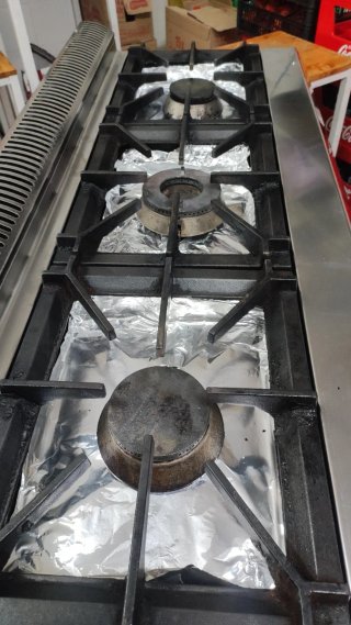 Cocina Industrial 3 Fuegos
