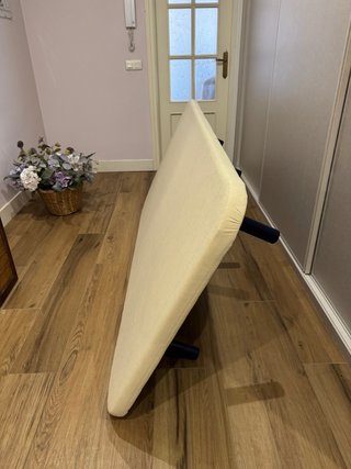 Somier tapizado 90 cm acolchado