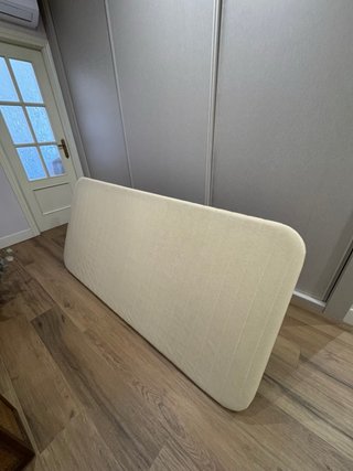 Somier tapizado 90 cm acolchado