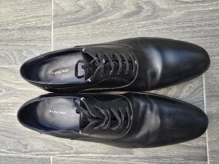 Zapatos Zara negros como nuevos