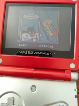 Nintendo Game Boy Advance SP Roja Mario