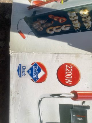 Plancha Parrilla Eléctrica Solac Sanisima XL